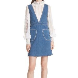 See by chloe denim shady dress